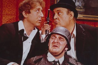 Gene Wilder, Kenneth Mars and Zero Mostel in The Producers.