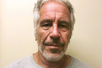 Jeffrey Epstein in a photo provided by the New York State Sex Offender Registry in 2017. 