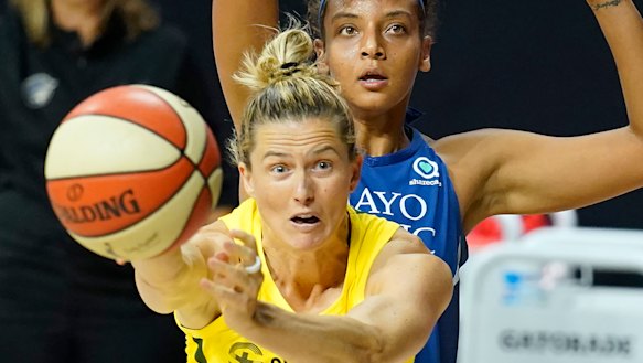 Opals and Storm guard Sami Whitcomb.
