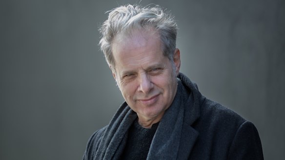 Richard Lowenstein outside his St Kilda production office in 2019.