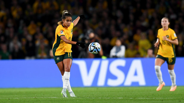 Mary Fowler’s sublime pass for Caitlin Foord helped take the Matildas through to the quarter-finals.