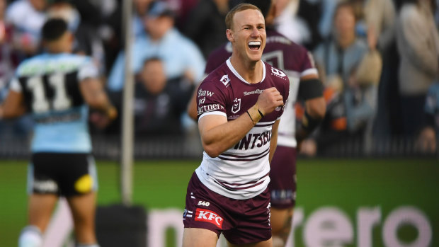 Yeah, baby: Daly Cherry-Evans will celebrate 300 games this Saturday in Wollongong.