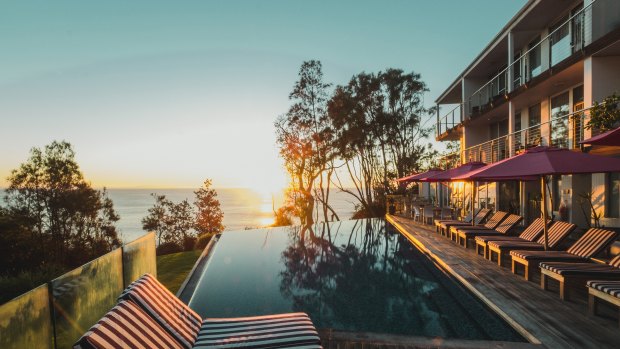 Bannisters by the Sea Hotel in Mollymook.