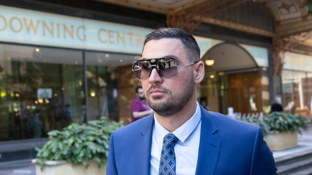 Salim Mehajer outside court in August.