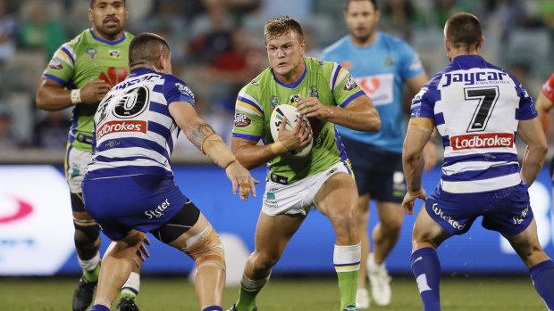 The Raiders have denied young prop Liam Knight is headed to the South Sydney Rabbitohs. 