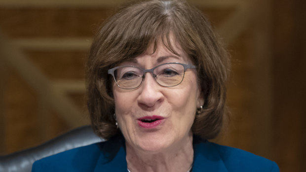 US Senator Susan Collins.