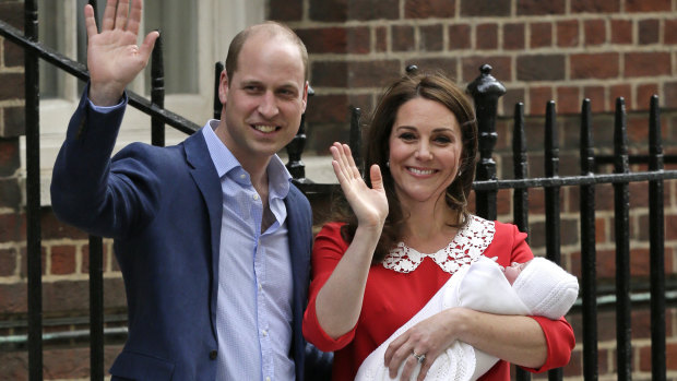 Kate, Duchess of Cambridge, appeared before well-wishers just six hours after giving birth.