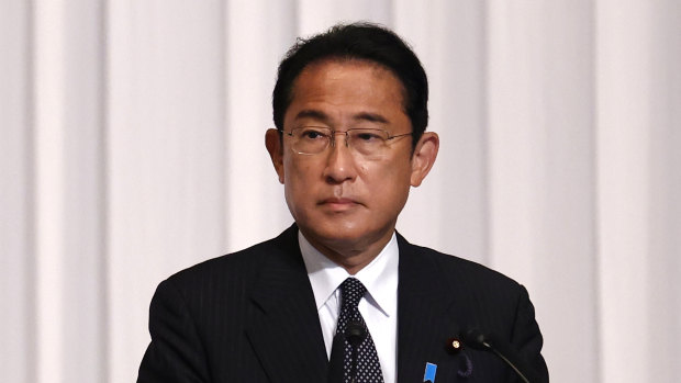 Japanese Prime Minister Fumio Kishida 