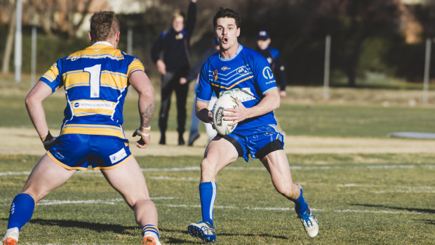 West Belconnen centre Ryley Thomas is excited to play in PNG.