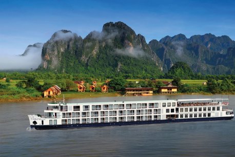 RV Amalotus cruise ship. Image supplied by APT. SHD TRAVEL APRIL 1 CAMBODIA VIETNAM RIVER CRUISE. AMALotus_Mekong River_FINAL_CMYK_1639al_GU.jpg