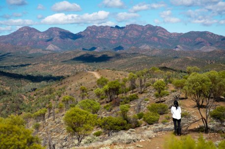 Bunyeroo Lookout, in the Fllinders Ranges, South Australia.