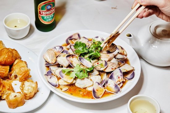 XO pipis and Chinese doughnuts at Ling Nan, a late-night favourite.