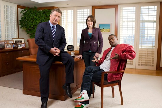 Alec Baldwin, Tina Fey and Tracy Morgan.