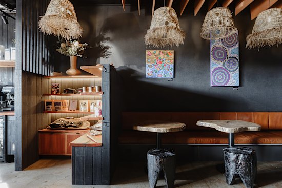 Blak Cede Gunyah cafe in Nowra.