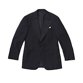 “I love a classic tuxedo,” says Tom Hawkins, who owns four black-tie suits.