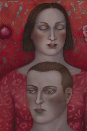 Madeleine Winch, <i>Together</i>, in <i>Mysteries of the heart</i> at Beaver Galleries.