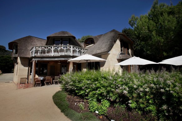 The Heronswood garden (Diggers Club) cafe in Dromana.