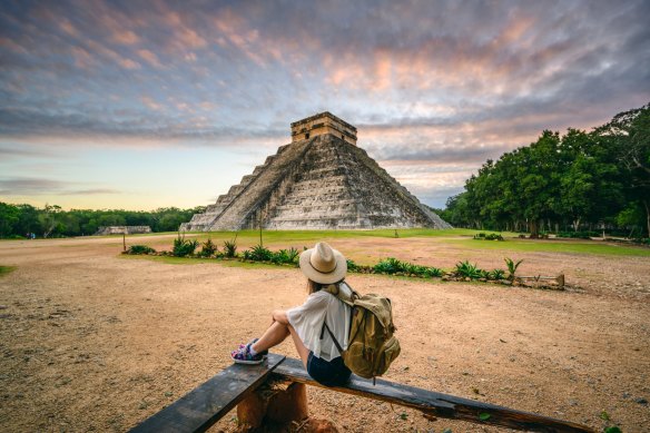 This was the centre of the Mayan empire from 750 to 1110. 