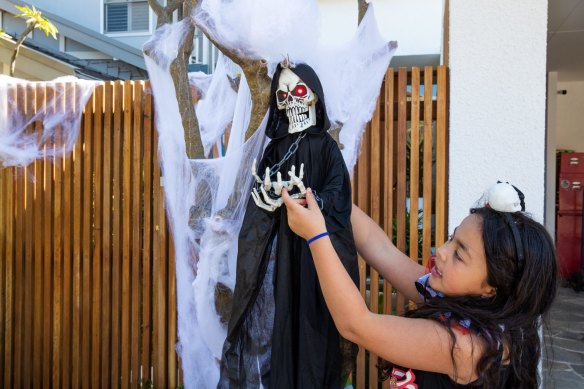 Halloween can provide children a safe space to explore their feelings and concerns about life and death.