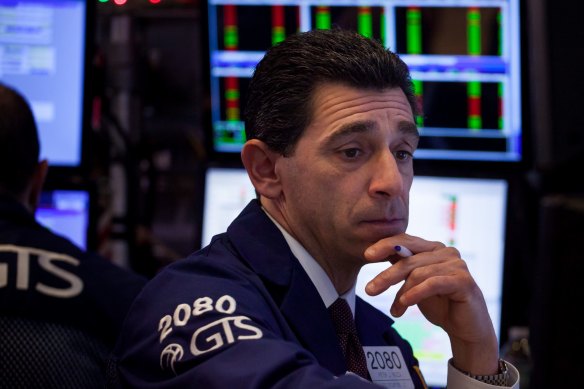 Wall Street fell across the board.