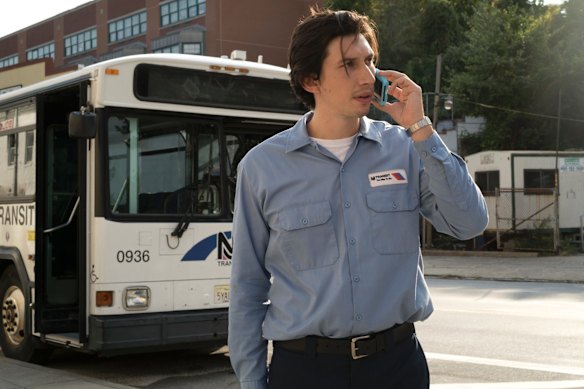Adam Driver in Paterson.
