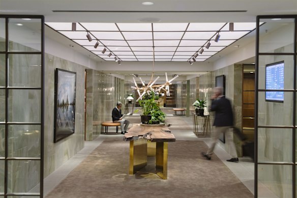 Cathay Pacific’s The Pier first class airport lounge in Hong Kong was designed to feel like an apartment.
