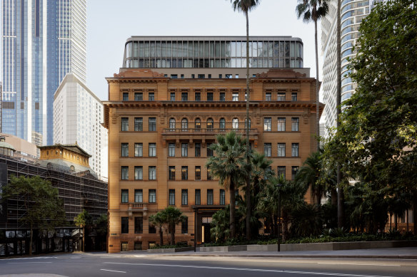 The Capella Hotel in Sydney’s Sandstone Precinct at 35-39 Bridge Street. 