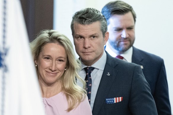There is one Hegseth family rule. “Oh, it’s just obey God,” Jennifer Hegseth says.