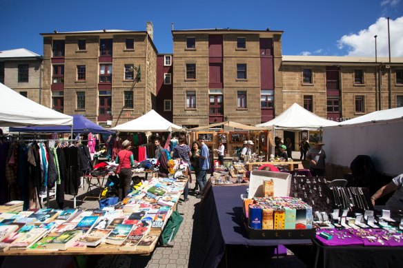 If it’s Saturday, it’s time for the Salamanca Market.