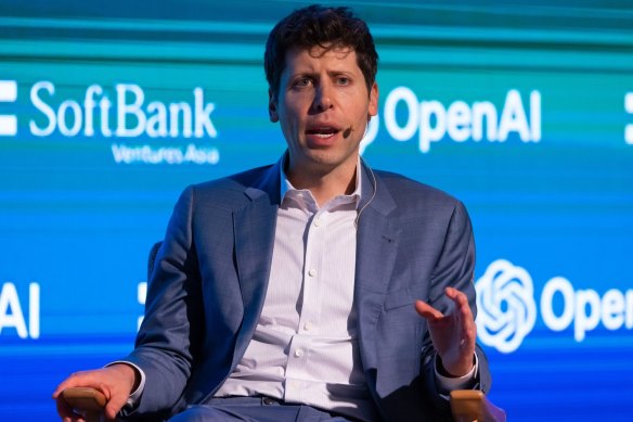 OpenAI chief executive Sam Altman.