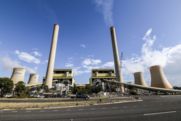 AGL's coal-fired Loy Yang power plant in the Latrobe Valley.
