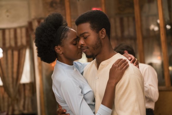 KiKi Layne and Stephan James in If Beale Street Could Talk.