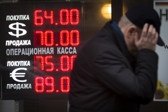 Russia’s economy is facing another blow.