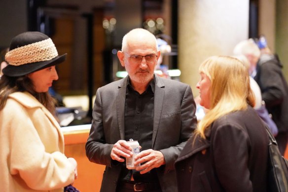 Paul Kelly at Judith Durham’s state memorial service.