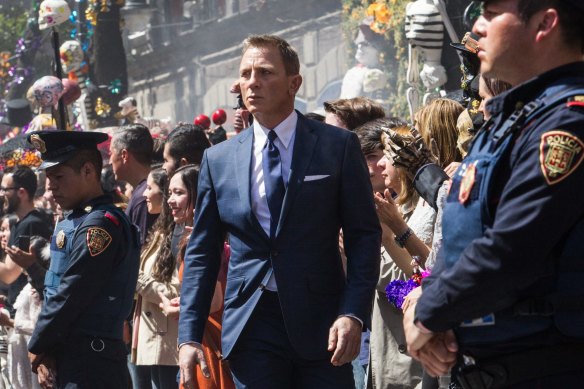 Daniel Craig in Spectre.