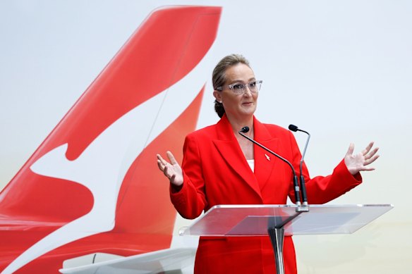 Qantas CEO Vanessa Hudson dangles the loyalty carrot.