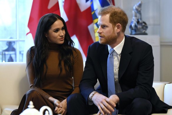 Prince Harry and Meghan, Duchess of Sussex.