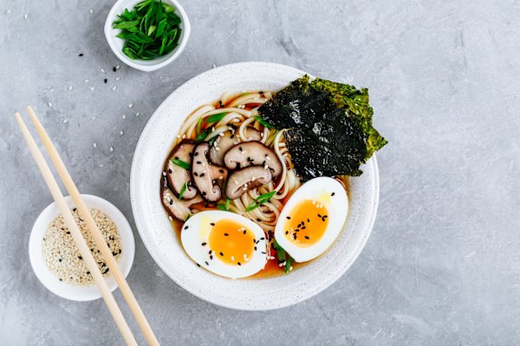 Mushrooms not only add flavour and complexity to meals but they are a great source of fibre and B vitamins. The key is variety.