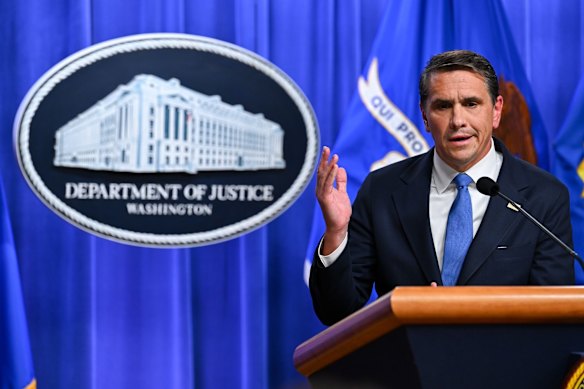 Acting Attorney-General Todd Blanche said the US Justice Department “fully supports protecting director Patel’s partner given the constant threats against her”.