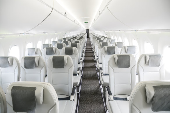 Fancying itself as a full-service carrier, Air Baltic has a generous seat pitch.