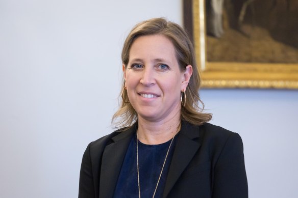 CEO of YouTube Susan Wojcicki.