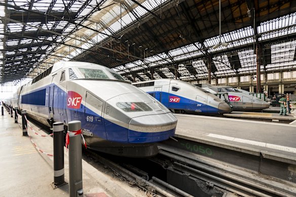 You can’t just jump on any old TGV train up to Paris.
