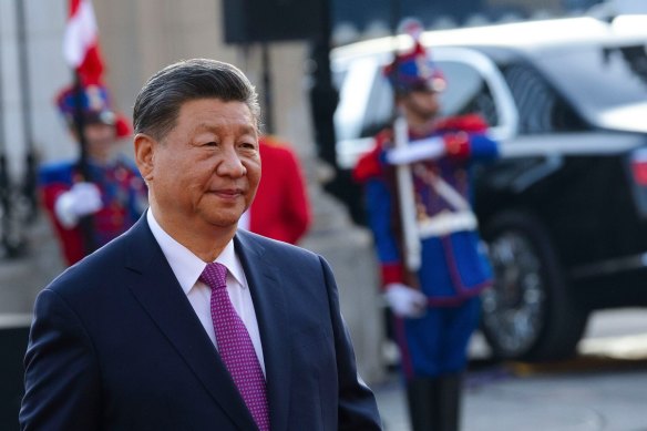 Chinese President Xi Jinping. Beijing has responded immediately to the latest move by Washington. 