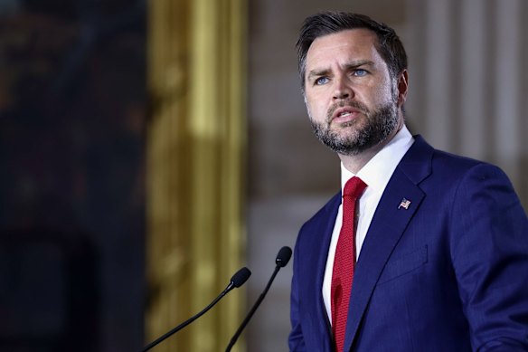 US Vice President JD Vance.