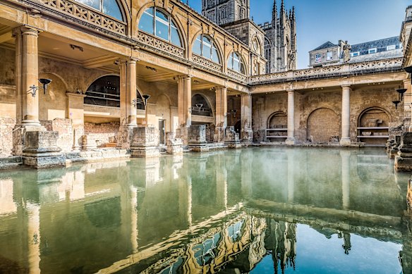 Bath’s famous Roman baths.