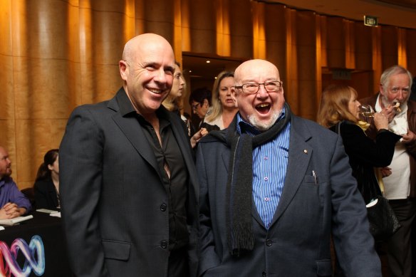 Richard Flanagan and Thomas Keneally. 