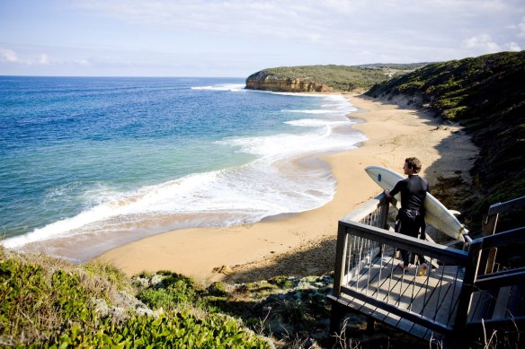 Surf Coast house prices have fallen.
