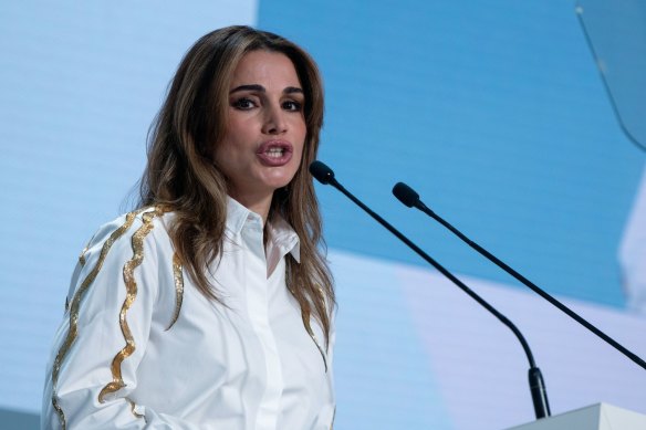 Rania Al Abdullah, Queen of Jordan.