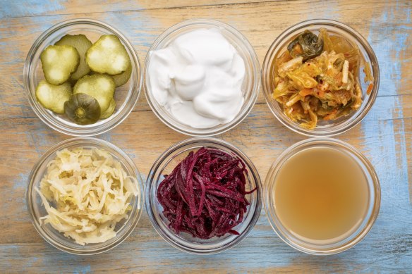Fermented foods are good for the gut microbiome.
