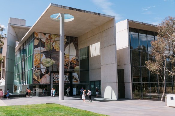 The National Gallery of Australia in Canberra has been starved of funds and its building is falling apart.